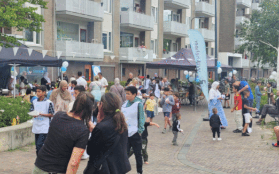 Geslaagd buurtfeest bij Stichting Sakiena