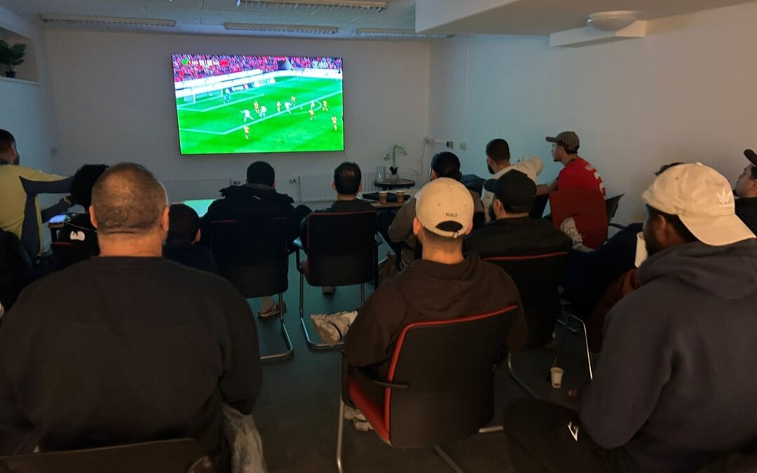 Voetbalfeest bij Sakiena: Jongeren beleven Marokko – Zambia samen